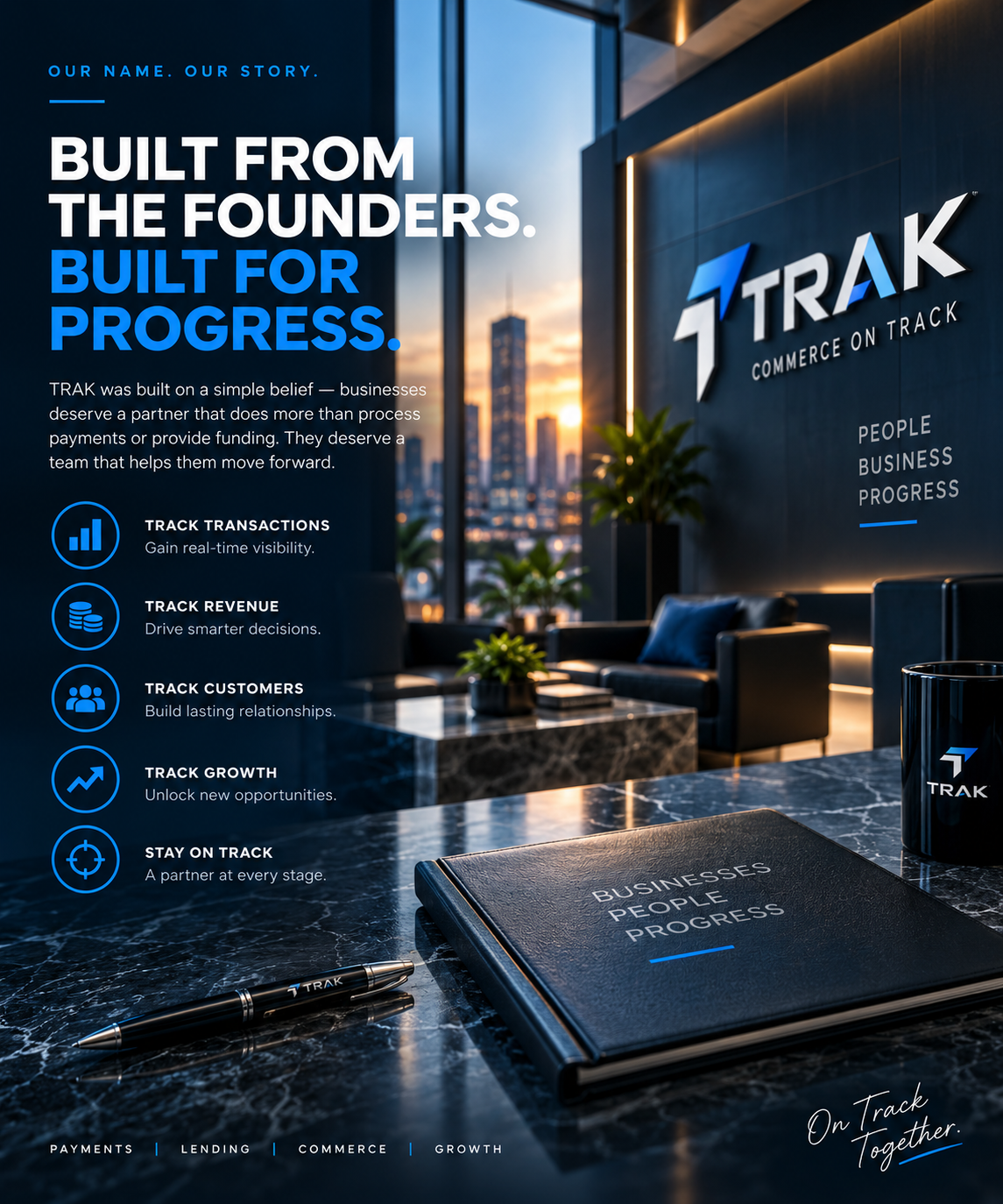 TRAK company vision